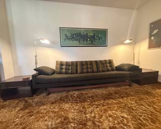 Adrian Pearsall for Craft Gondola Sofa