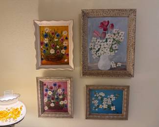Collection of vintage art
