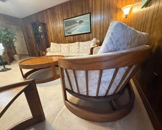 1980's Postmodern Oak Furniture by Howard