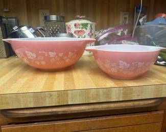 Vintage Pink Pyrex