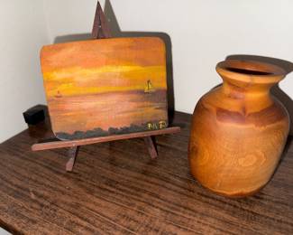 Painted slate