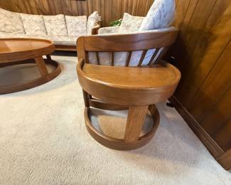 1980's Postmodern Oak Furniture by Howard
