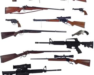 gun collage