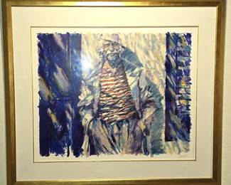ALDO LUONGO FRAMED PRINT