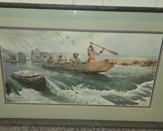 VINTAGE SIGNED CLYMER LTD. EDITION PRINT