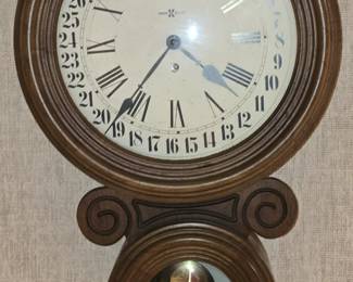 VINTAGE HOWARD MILLER WALL CLOCK