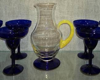 MARGARITA PITCHER & GLASSES