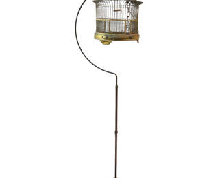 Lot 37: O.L & Co. Floor Standing Birdcage