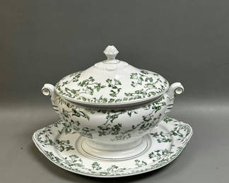 Lot 31: Vista Alegra Portugal Tureen, W/ Underplate