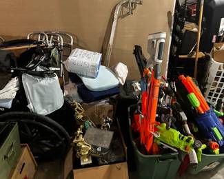Mobility Equipment and Toy Nerf Guns