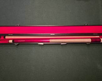 Custom made pool stick by Helmstetter