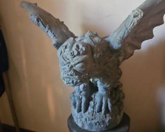 19ft. Tall Concrete Gargoyle 