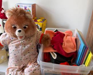 Teddy Ruxpen, clothes, books, tapes