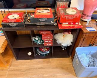 Christmas Decorations and Storage Units