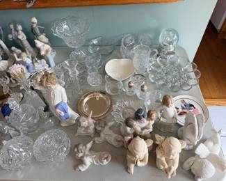 Crystal Glassware and Figurines