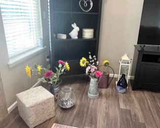 Decor and bookcase