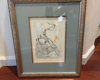 artist: Salvador Dali | Title: Inferno 24 | One of 100 images from the "Divine Comedy" | appraisal form included