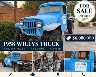 1958 Willy's Trucl