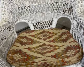 wicker chair