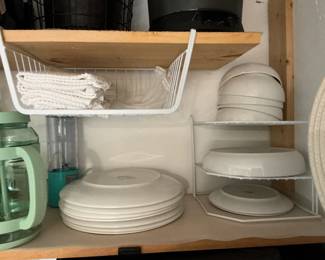 White Dishes