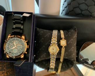 Wittnauer Vintage Gucci Womens Mens Stauer Watch