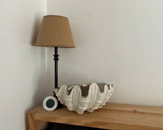 Ceramic Vase and Lamp