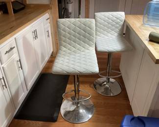 White Bar Stools