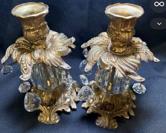 MCM candle holders 