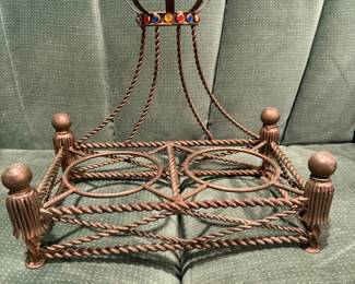 Fancy Pet Dish Metal Holder