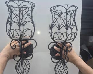 Sconces pair for 8.00