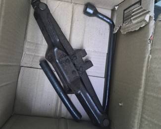 Jack and tire iron 8.00