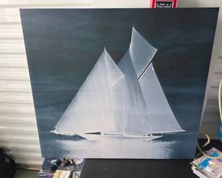  "Midnight Vessel" Giclée Canvas Wall Art $35