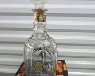 Vintage empty 1971 Jack Daniel's Old No. 7 "Maxwell House" Half-Gallon Commemorative Whiskey Decanter $45