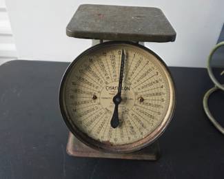 vintage John Chatillon & Sons 20 lb. U.S. Parcel Post Scale dating around 1944 WWII era $45