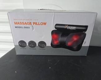 VIKTOR JURGEN Shiatsu Massage Pillow with Heat (Model: D003). $15