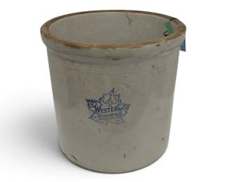 Western Stoneware 4 gallon crock