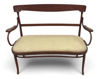 Bentwood two Seated Bench