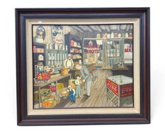H Hargrove framed print