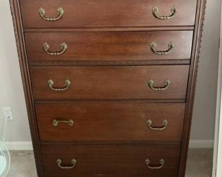 Angeles Furniture Co. Highboy Chest 
