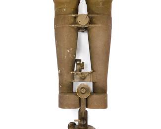 033 lot0334 Japan Japanese WW2 Navy Warship Equipment Anti aircraft Binoculars 15X4 