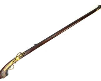 016 lot0388 Antique Japanese Tanegashima Matchlock Rifle Samurai Era Muzzleloader