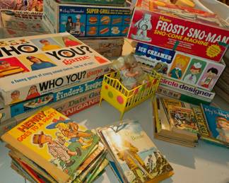 1960's games, books & more