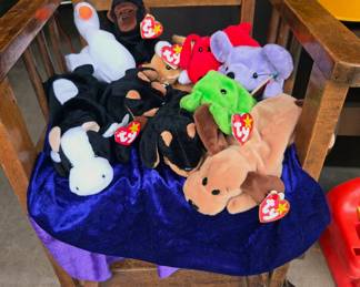 Beanie baby's 1980's