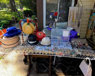 Vintage Jewelry and vintage hats