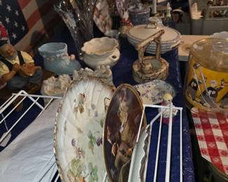 Design plates, vases, knick knacks & more