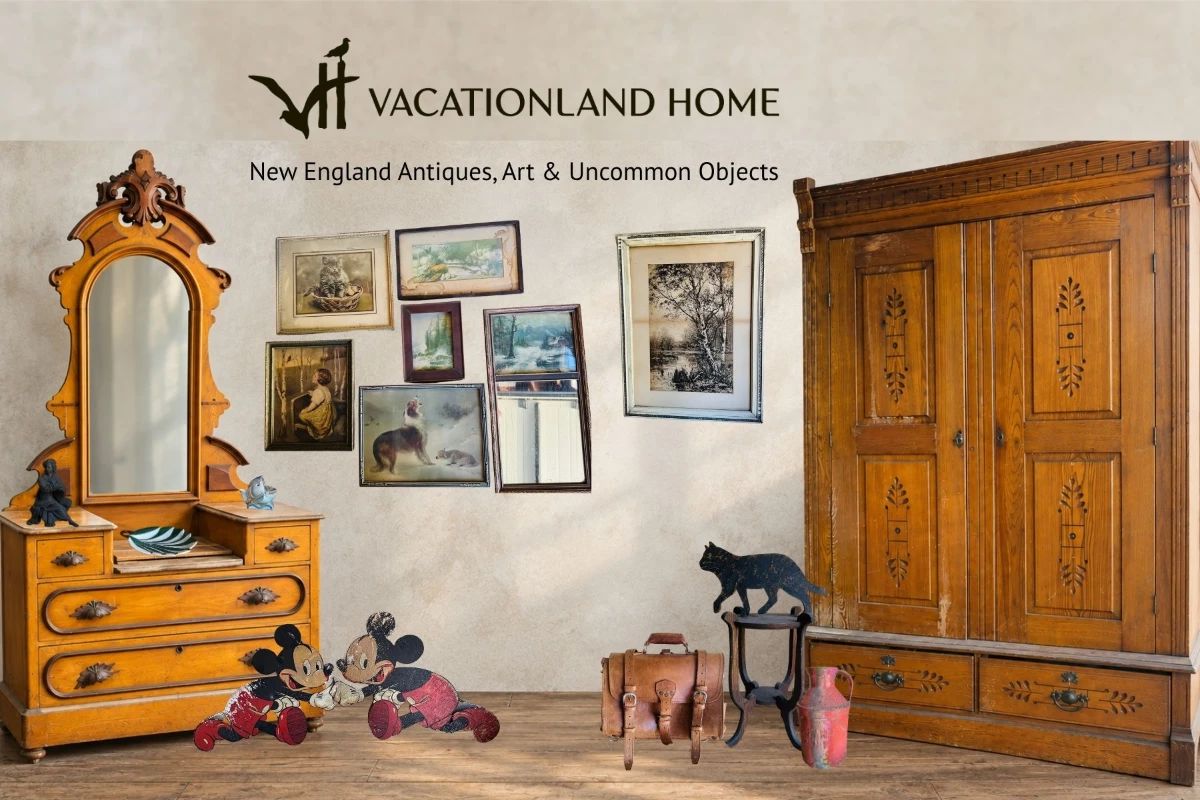 New England Antiques, Art Objects Poster Square