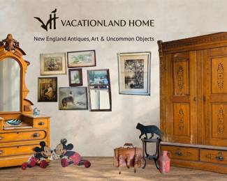 New England Antiques, Art Objects Poster Square