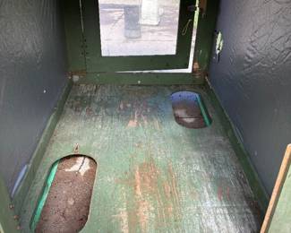 Ice Fishing Hut on Skis