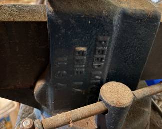 Reed Manufacturing Co. Heavy Duty Bench Vise - Cast Iron Made in Erie, PA