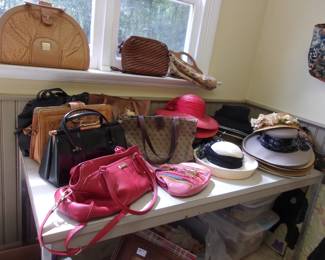 Vintage Hats & Purses